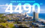 Passagem aérea para a Cidade do Panamá