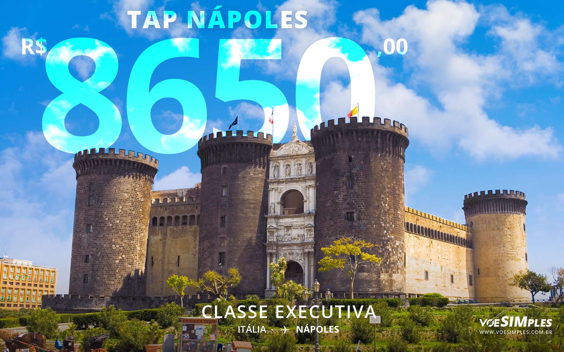 passagem aérea executiva TAP