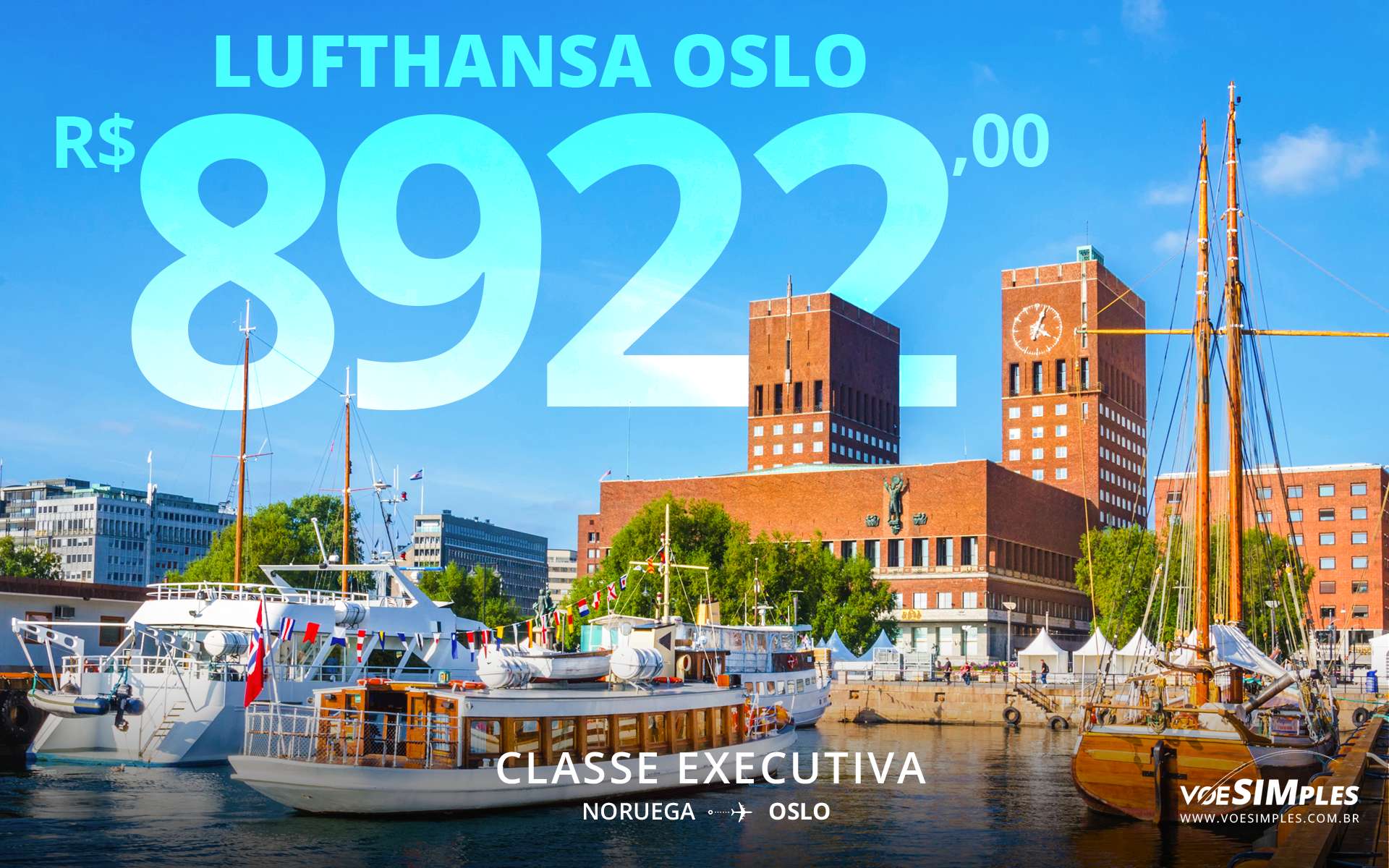 passagem executiva Lufthansa