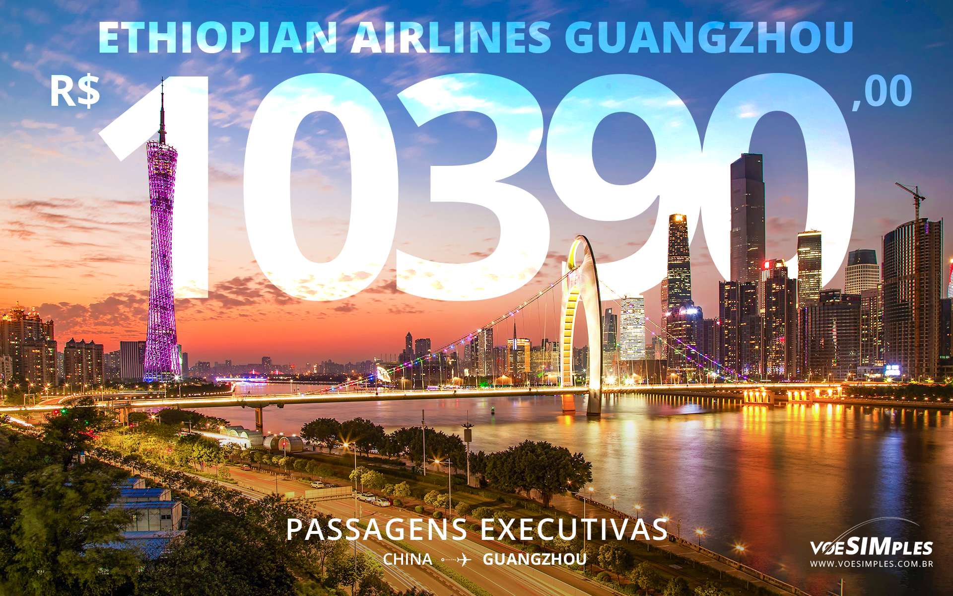 Passagem aérea classe executiva Ethiopian Airlines