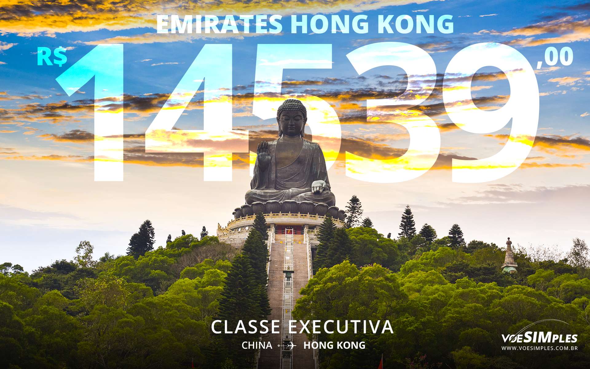 Passagem Aérea Classe executiva Emirates