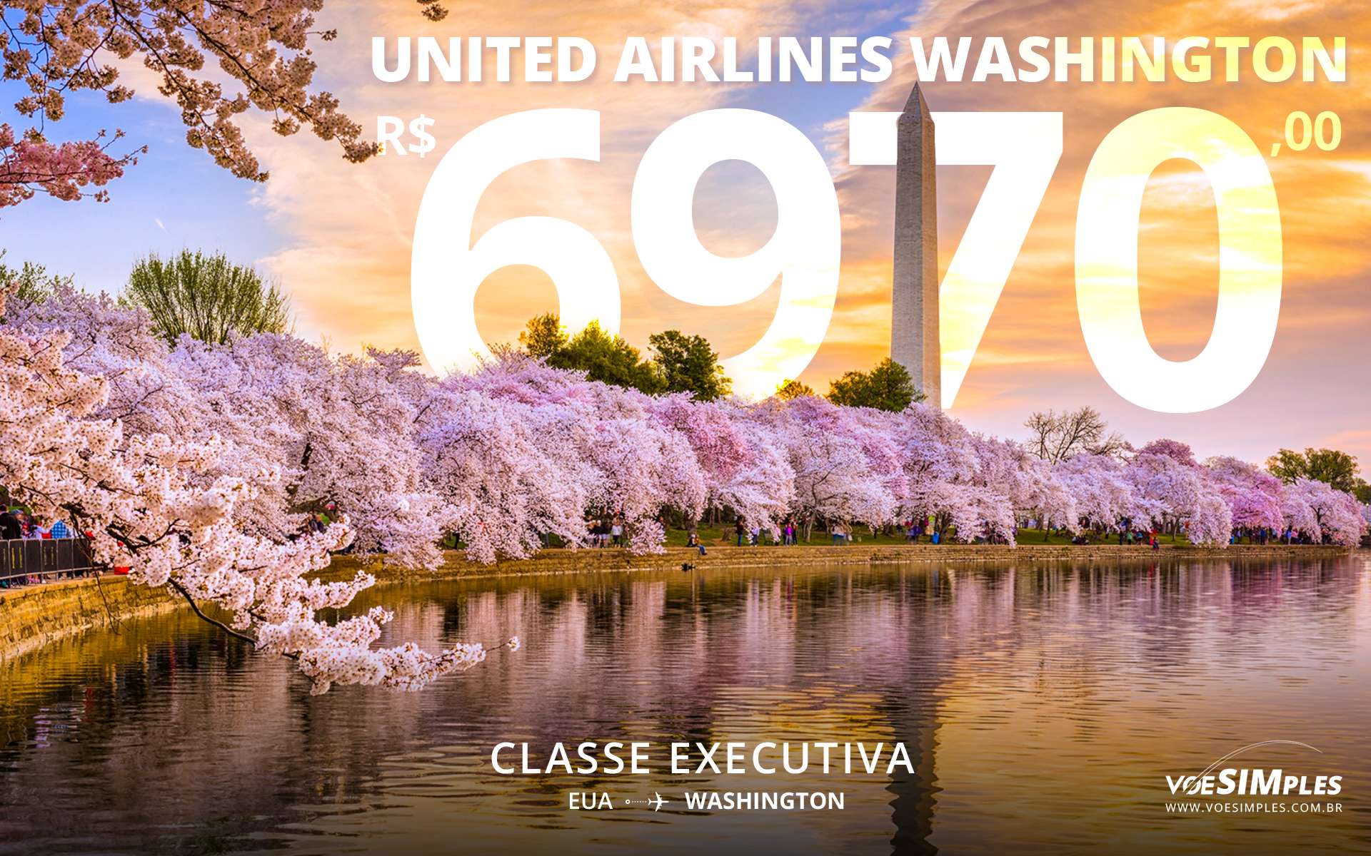 Promoção passagem executiva