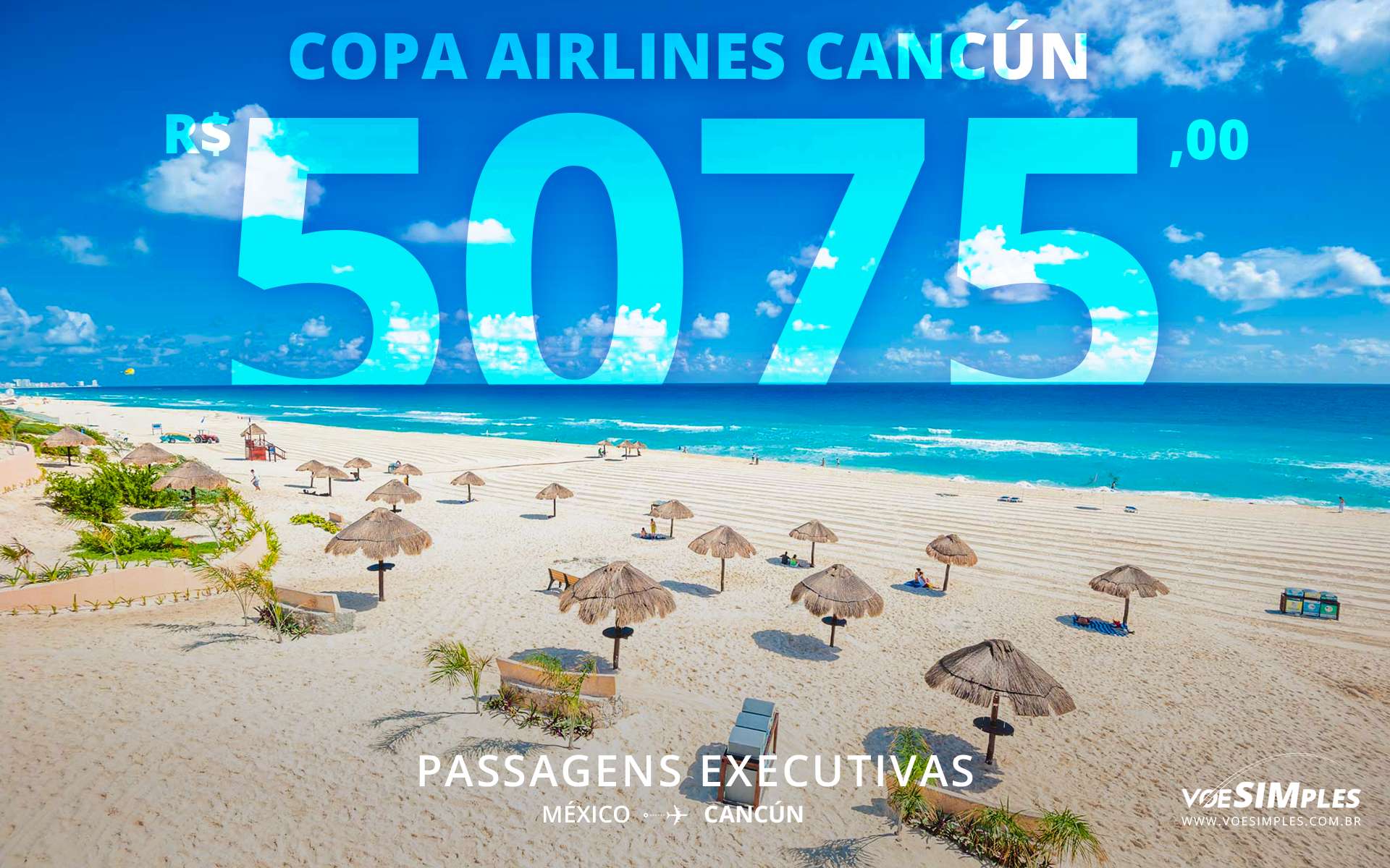 passagem aérea em classe executiva