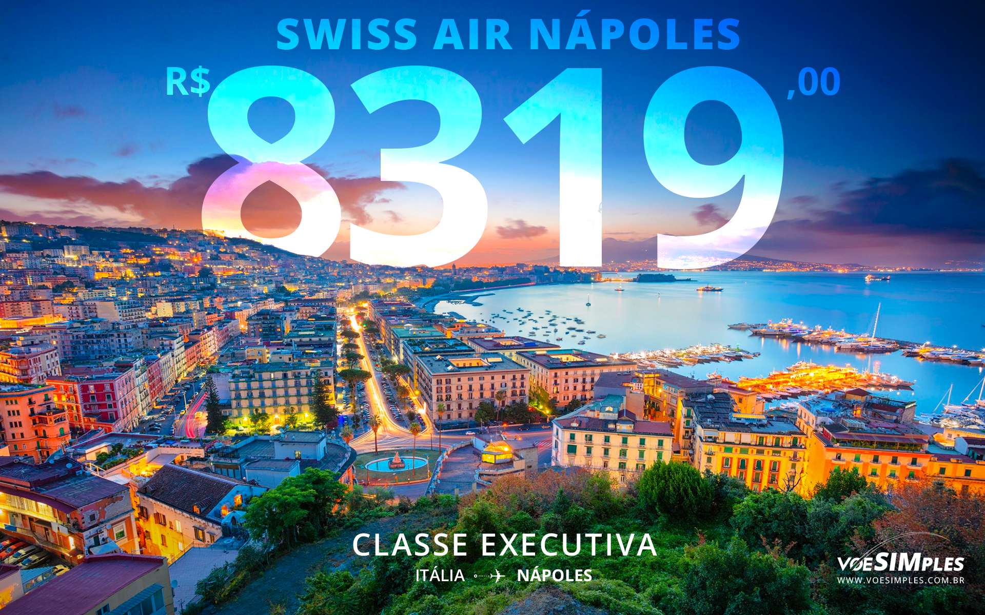 passagem aérea executiva Swiss